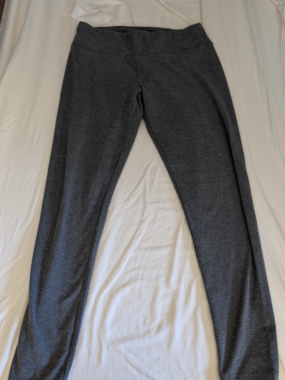 Offline By aerie Gray Heather OG Cotton Blend 7/8 Length Leggings